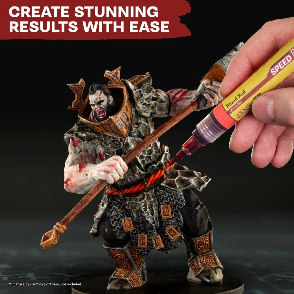 Metalické fixky Army Painter: Speedpaint Marker - Mega Set
