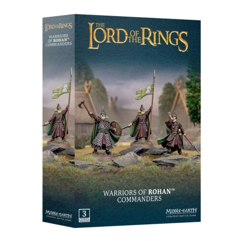 Middle-earth: Strategy Battle Game - Warriors of Rohan Commanders