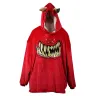 Warhammer 40000 Hoodie Blanket: Red Squig