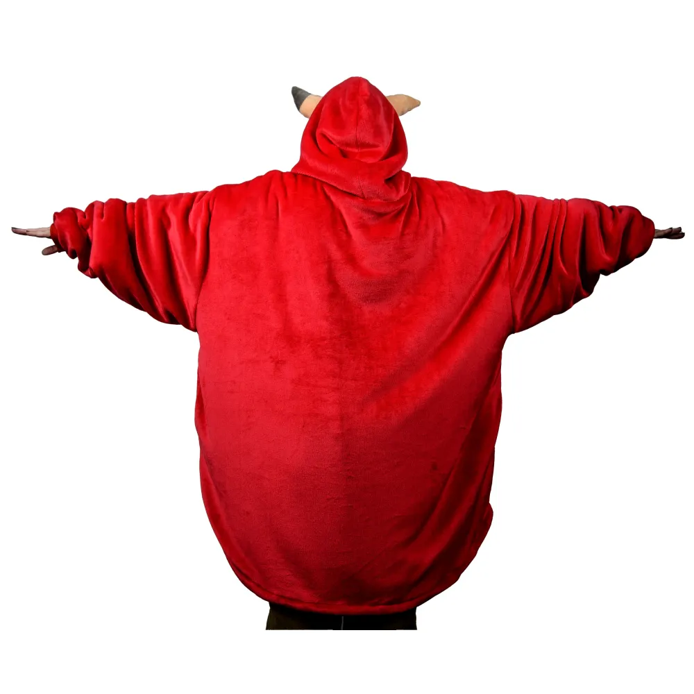 Warhammer 40000 Hoodie Blanket: Red Squig
