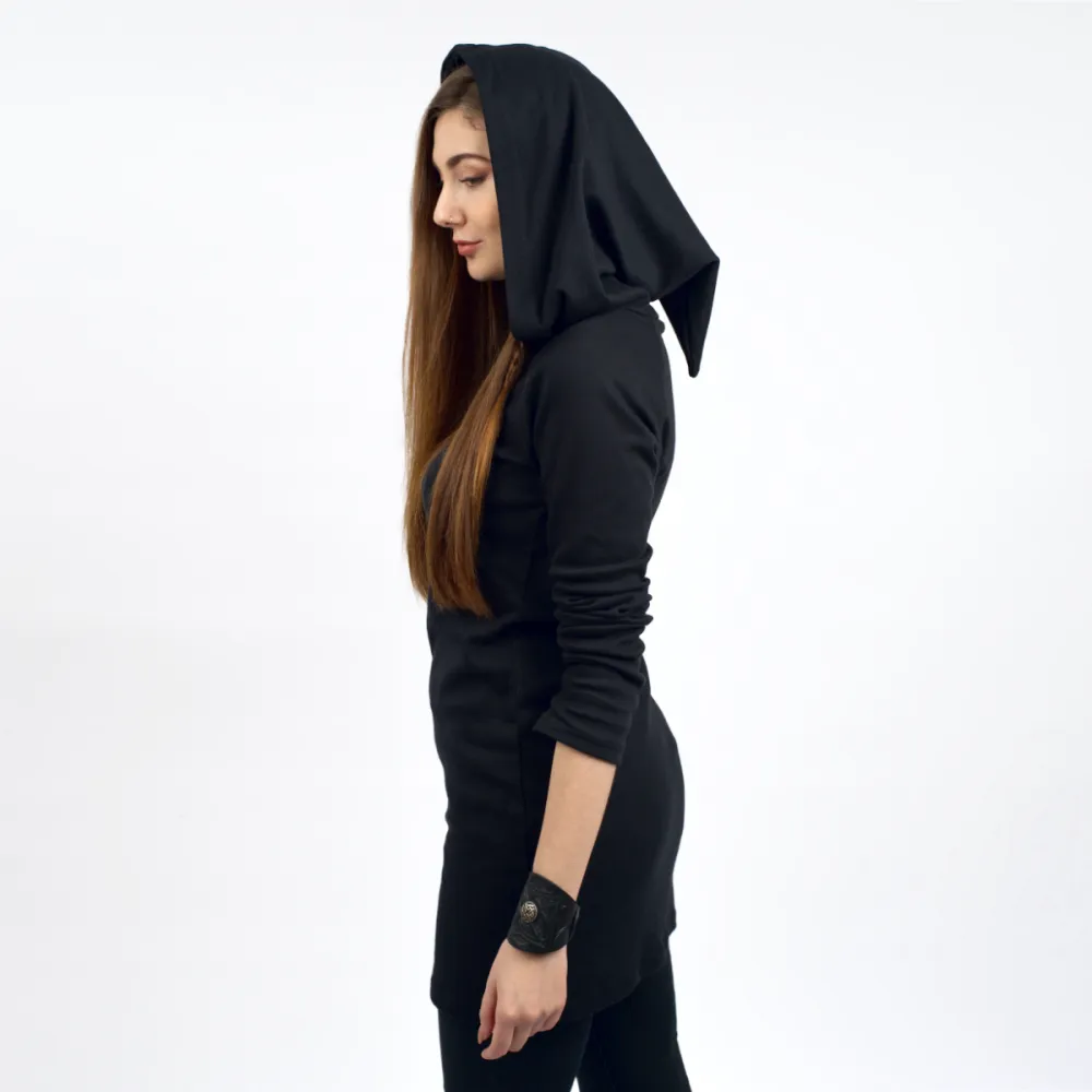 Kapuzenkleid Nox