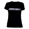 Tričko Minecraft logo - dámské