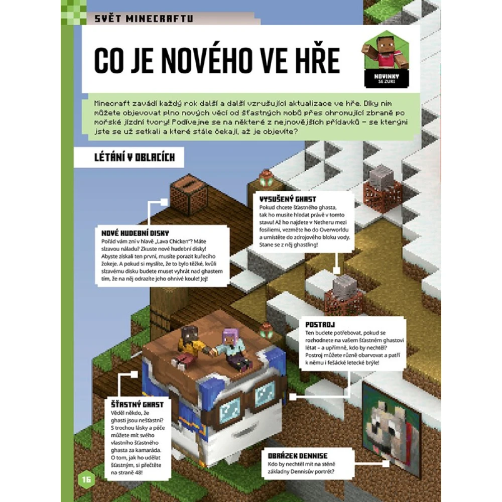 Minecraft - Kniha zajímavostí na celý rok