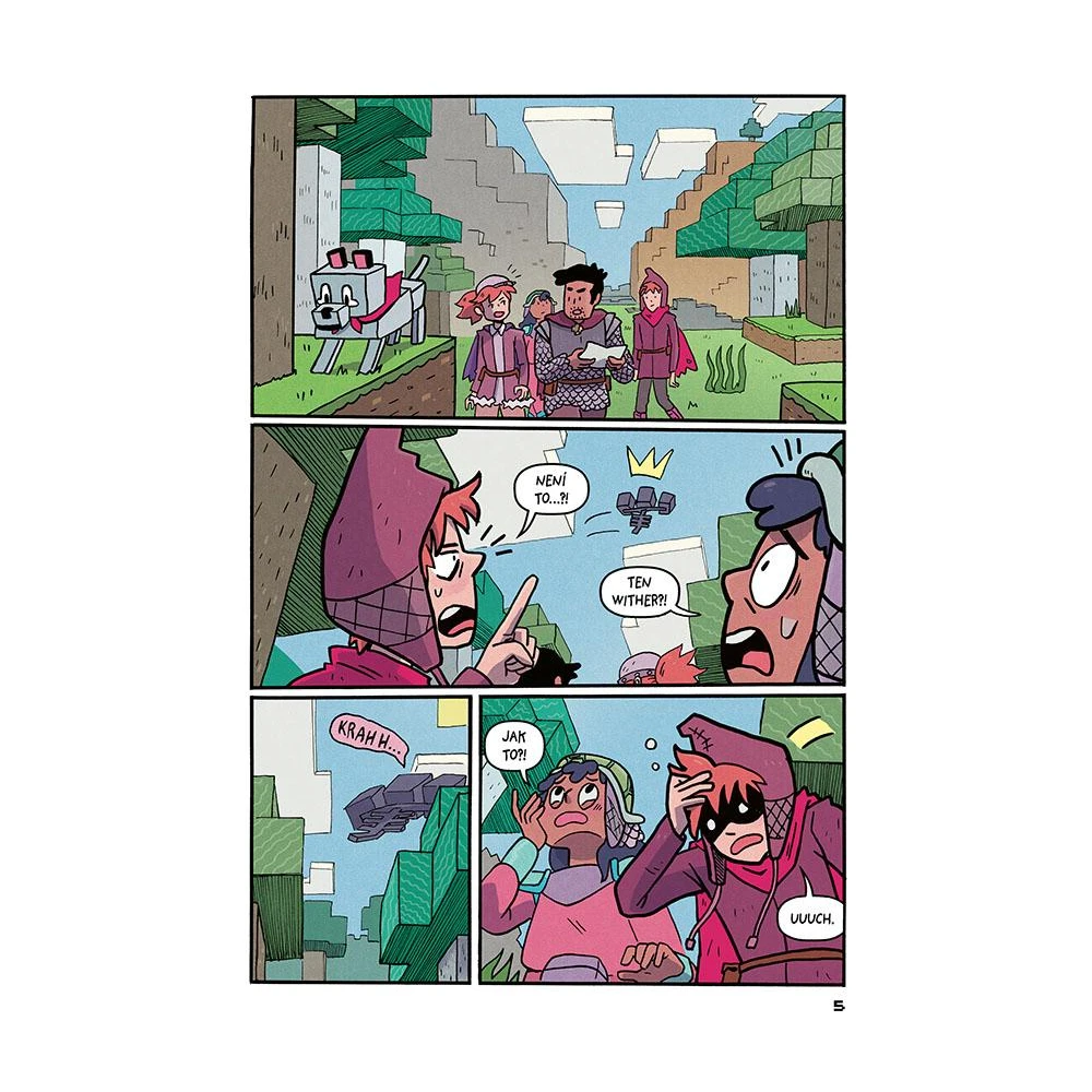 Minecraft komiks: Chodí wither okolo 2