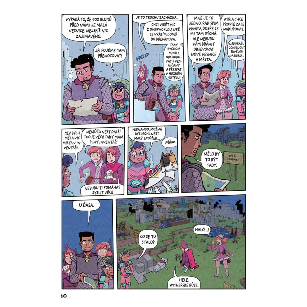 Minecraft komiks: Chodí wither okolo 3