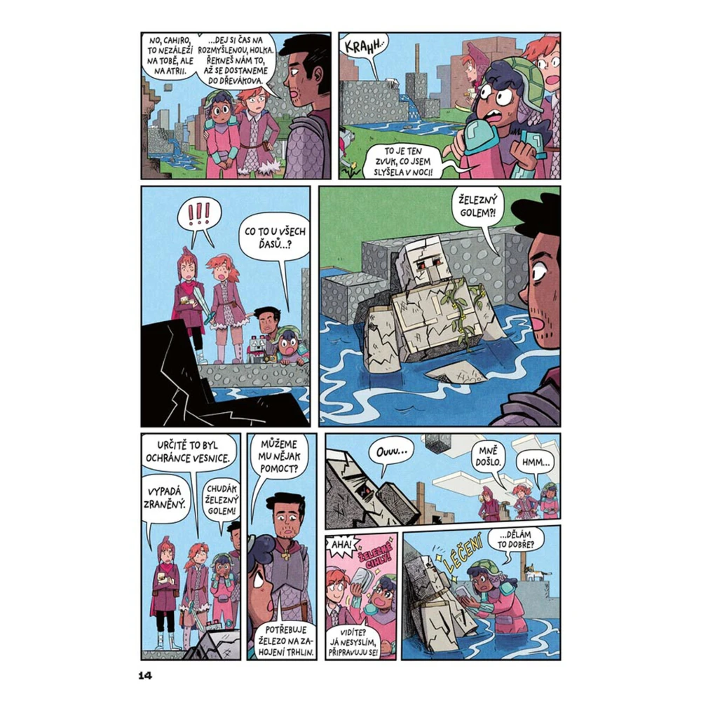 Minecraft komiks: Chodí wither okolo 3