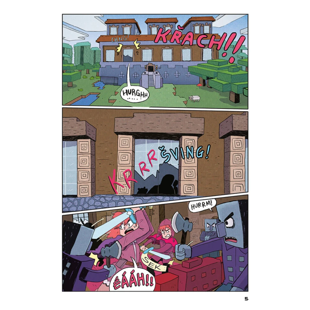 Minecraft komiks: Chodí wither okolo