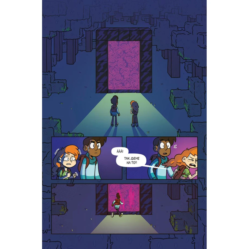 Minecraft komiks: Otevřený svět - Do Netheru