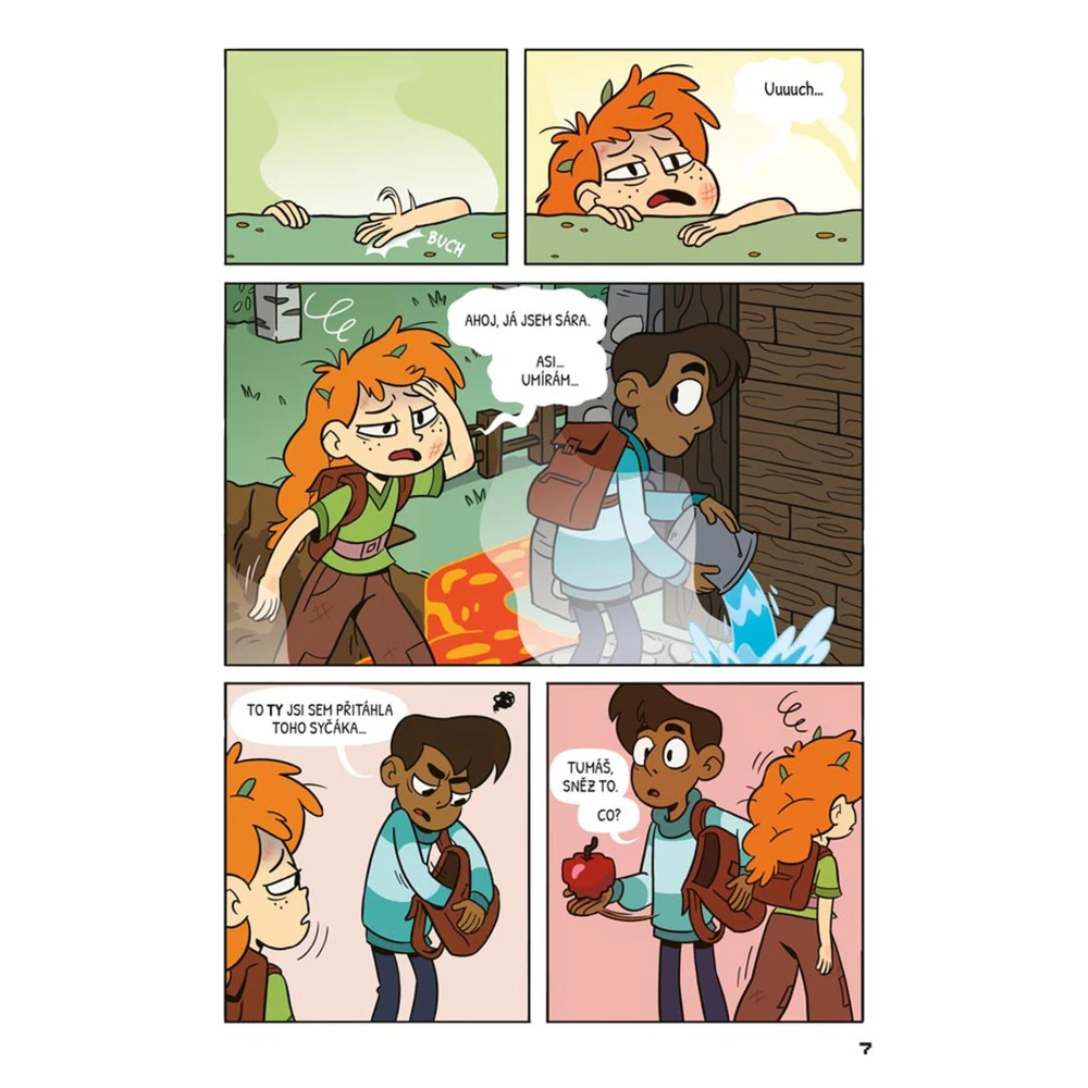 Minecraft komiks: Otevřený svět - Do Netheru