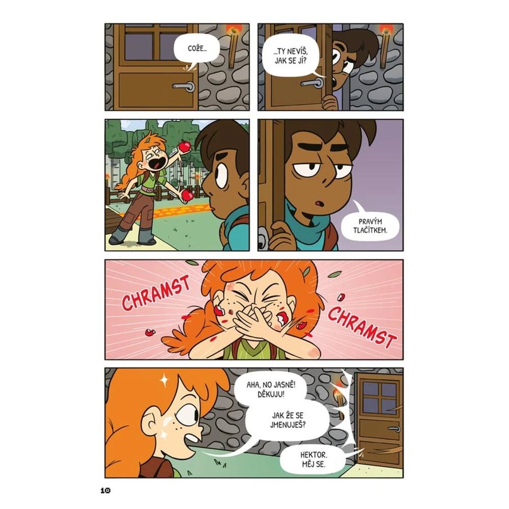 Minecraft komiks: Otevřený svět - Do Netheru