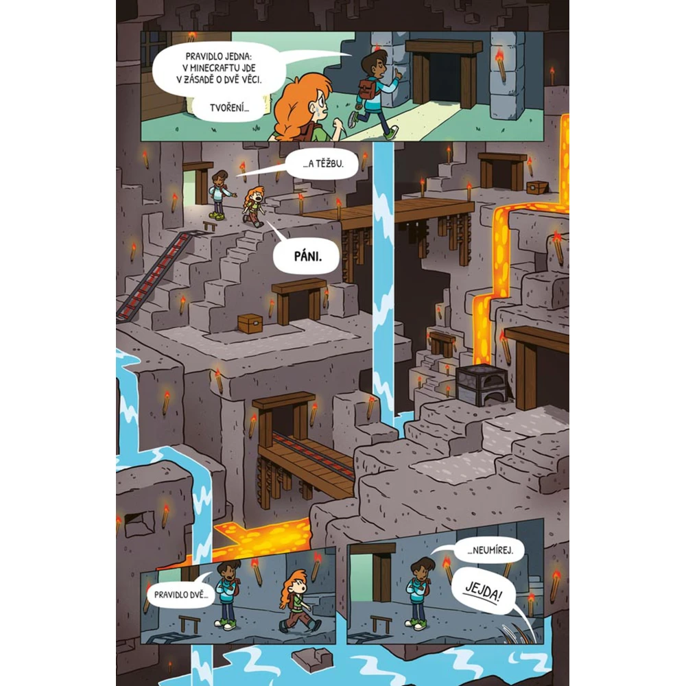 Minecraft komiks: Otevřený svět - Do Netheru