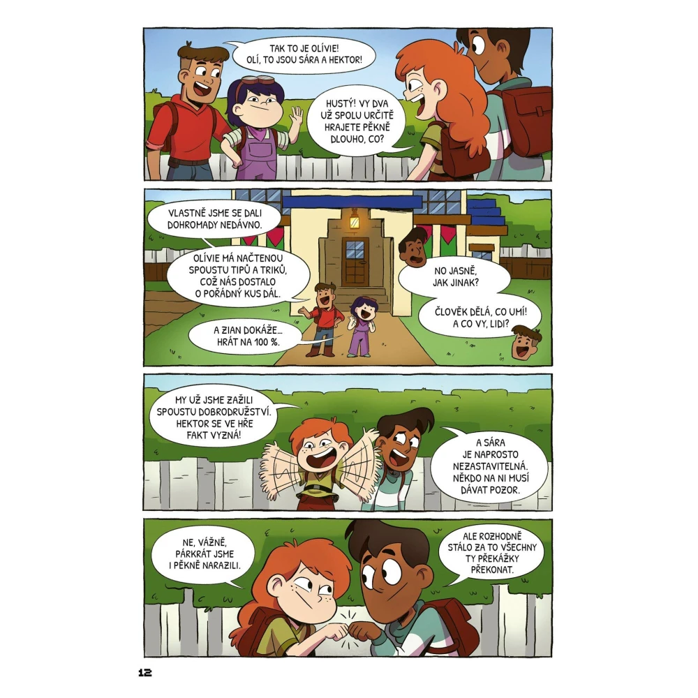 Minecraft komiks: Otevřený svět - Pekelné zkoušky