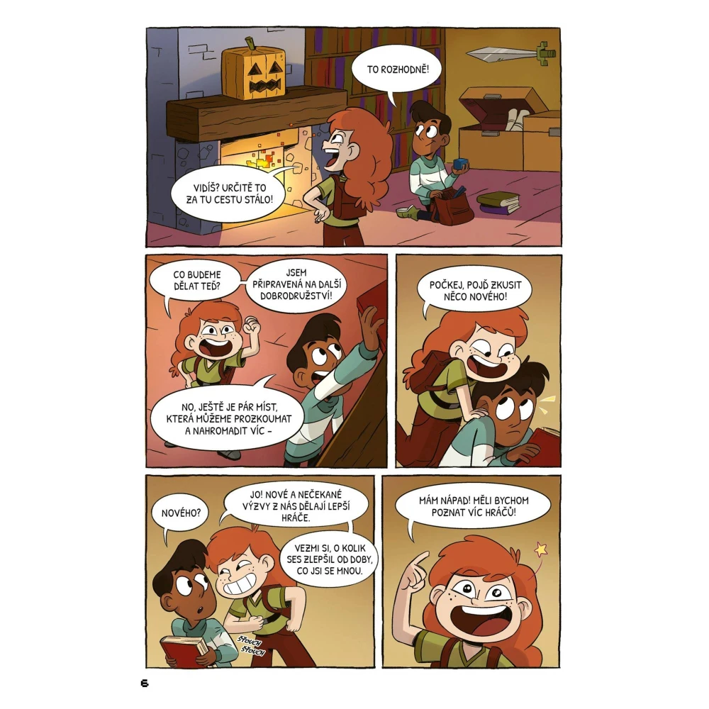 Minecraft komiks: Otevřený svět - Pekelné zkoušky
