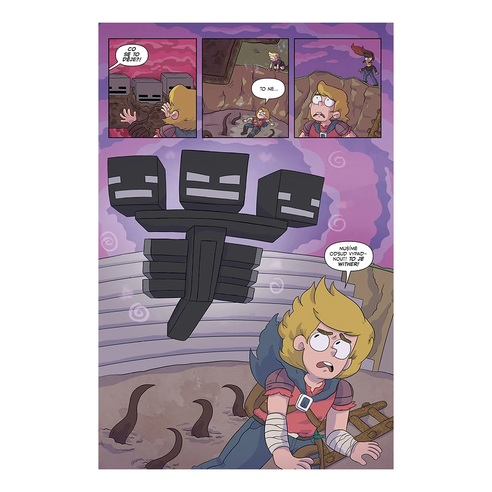 Minecraft komiks: První kniha příběhů
