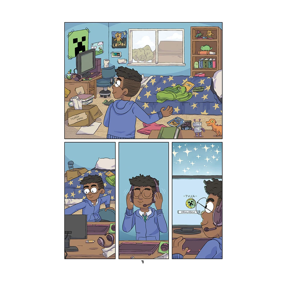 Minecraft komiks: První kniha příběhů