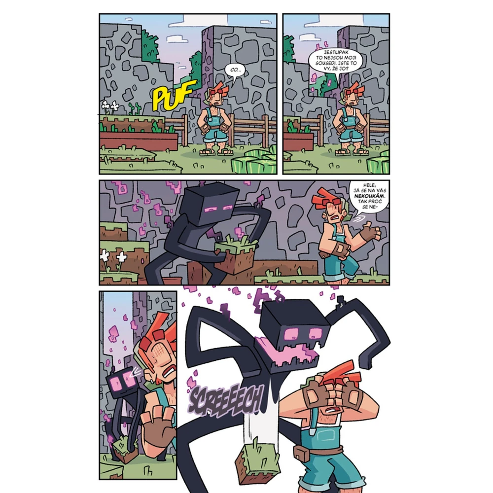 Minecraft komiks: Srdce z kamení 1