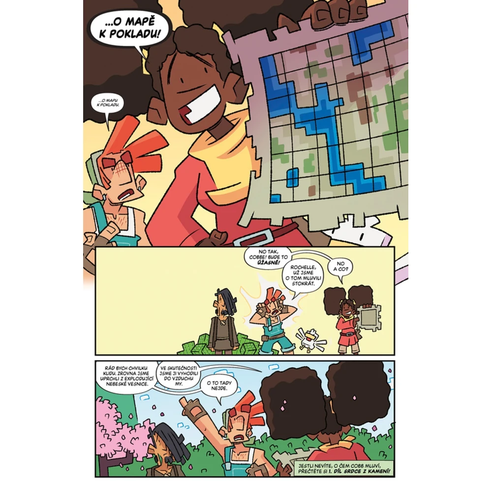 Minecraft komiks: Srdce z kamení 2