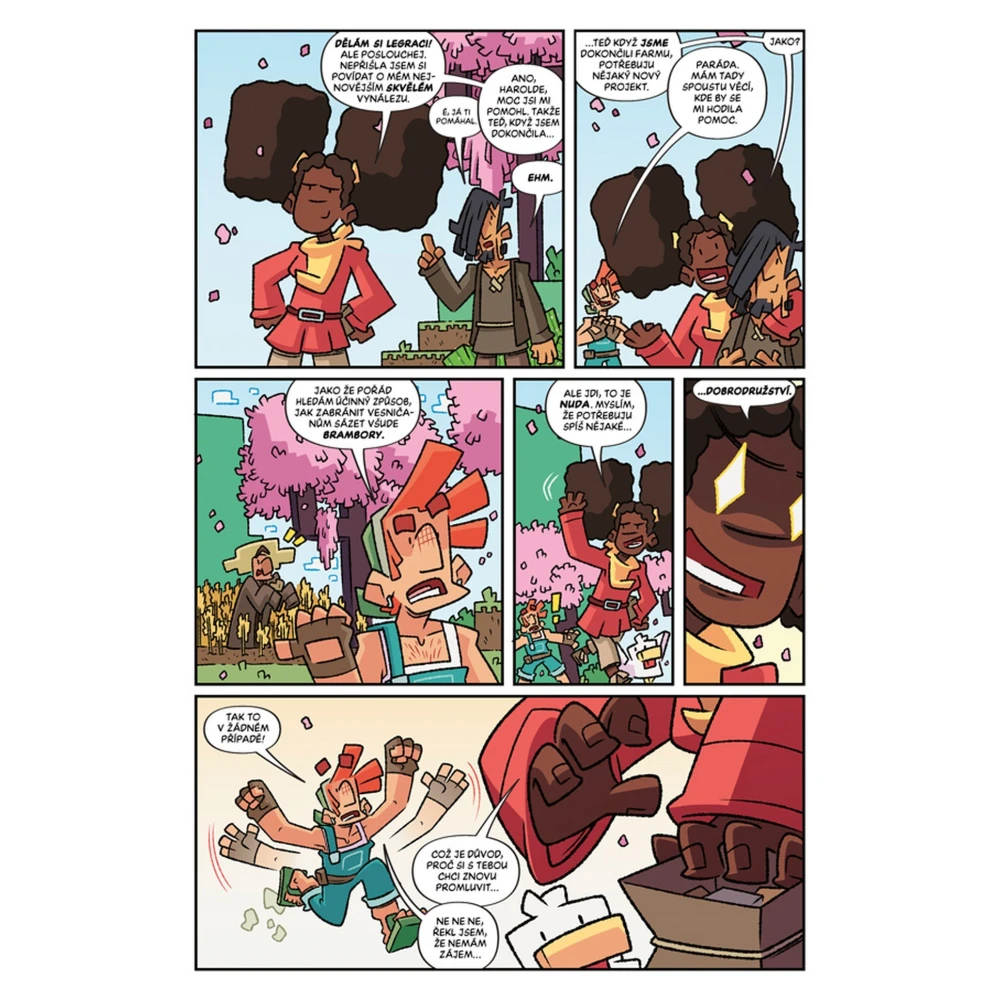 Minecraft komiks: Srdce z kamení 2