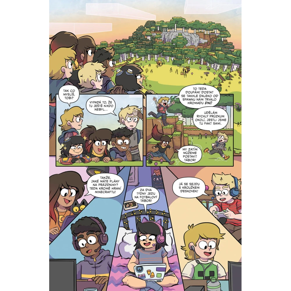 Minecraft komiks: Třetí kniha příběhů