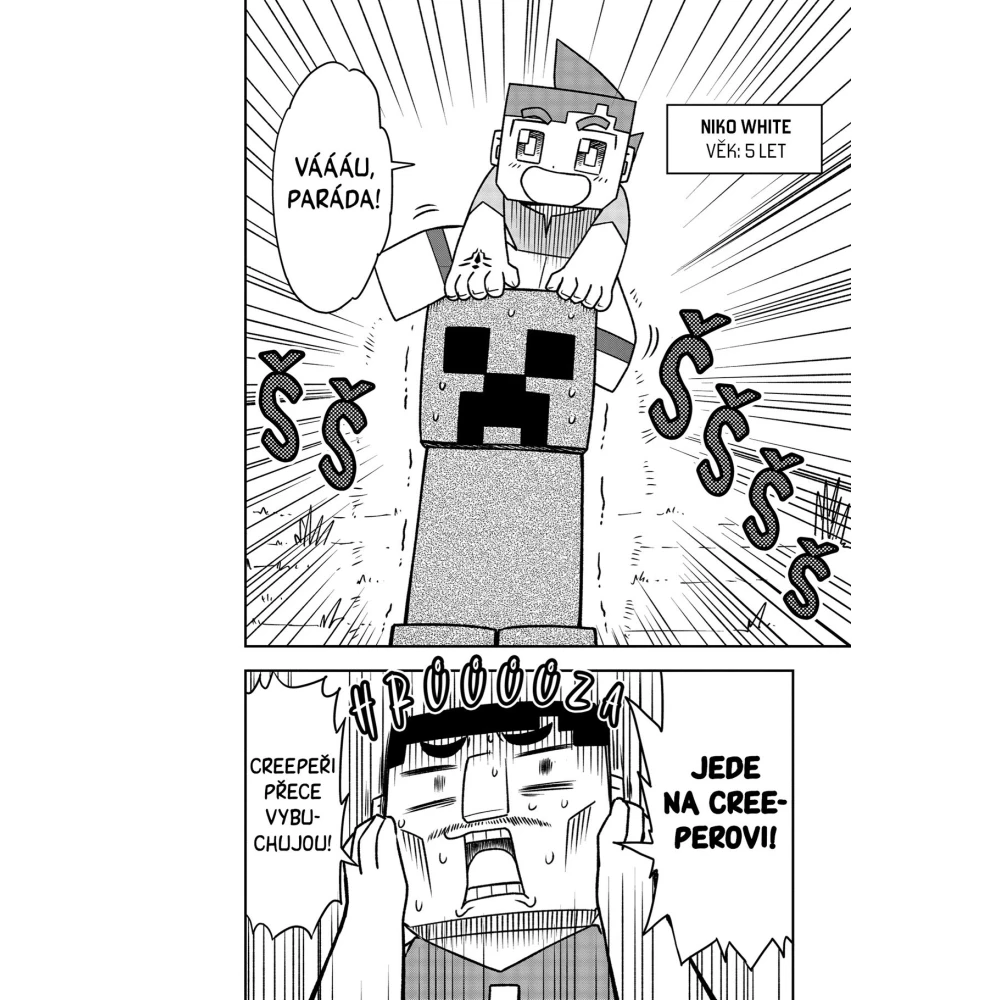 Minecraft manga: Cesta na konec světa 1