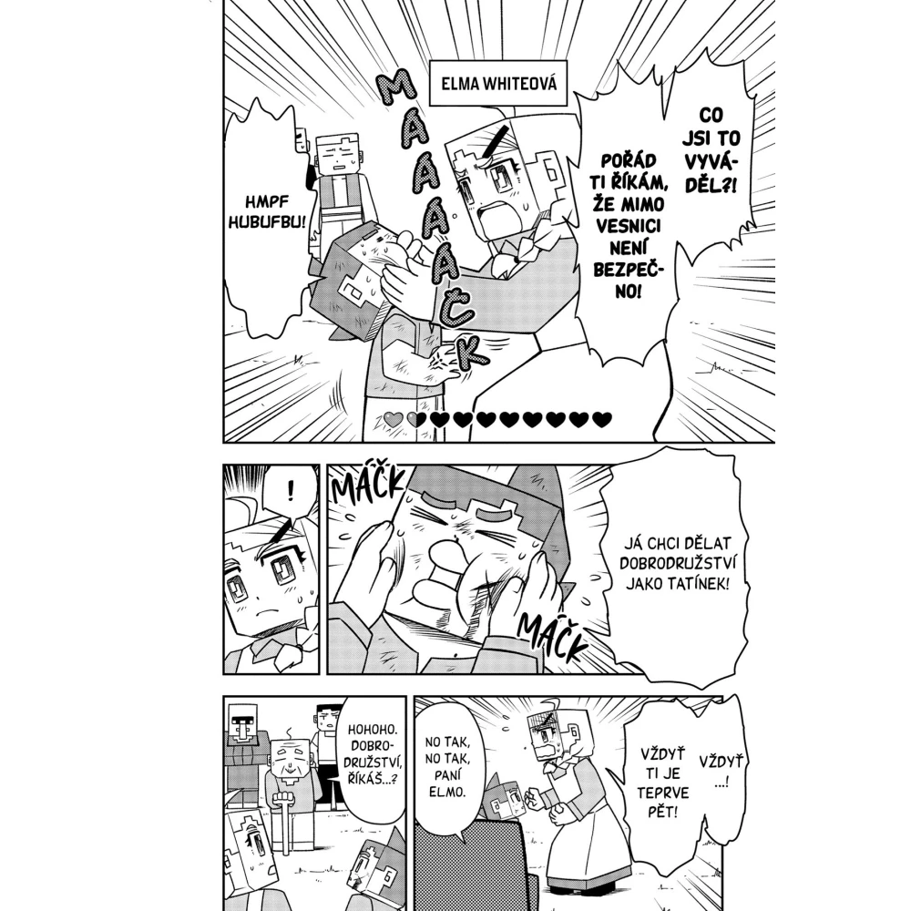 Minecraft manga: Cesta na konec světa 1