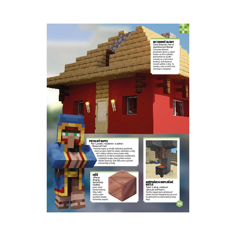 Minecraft - Nová knížka na celý rok