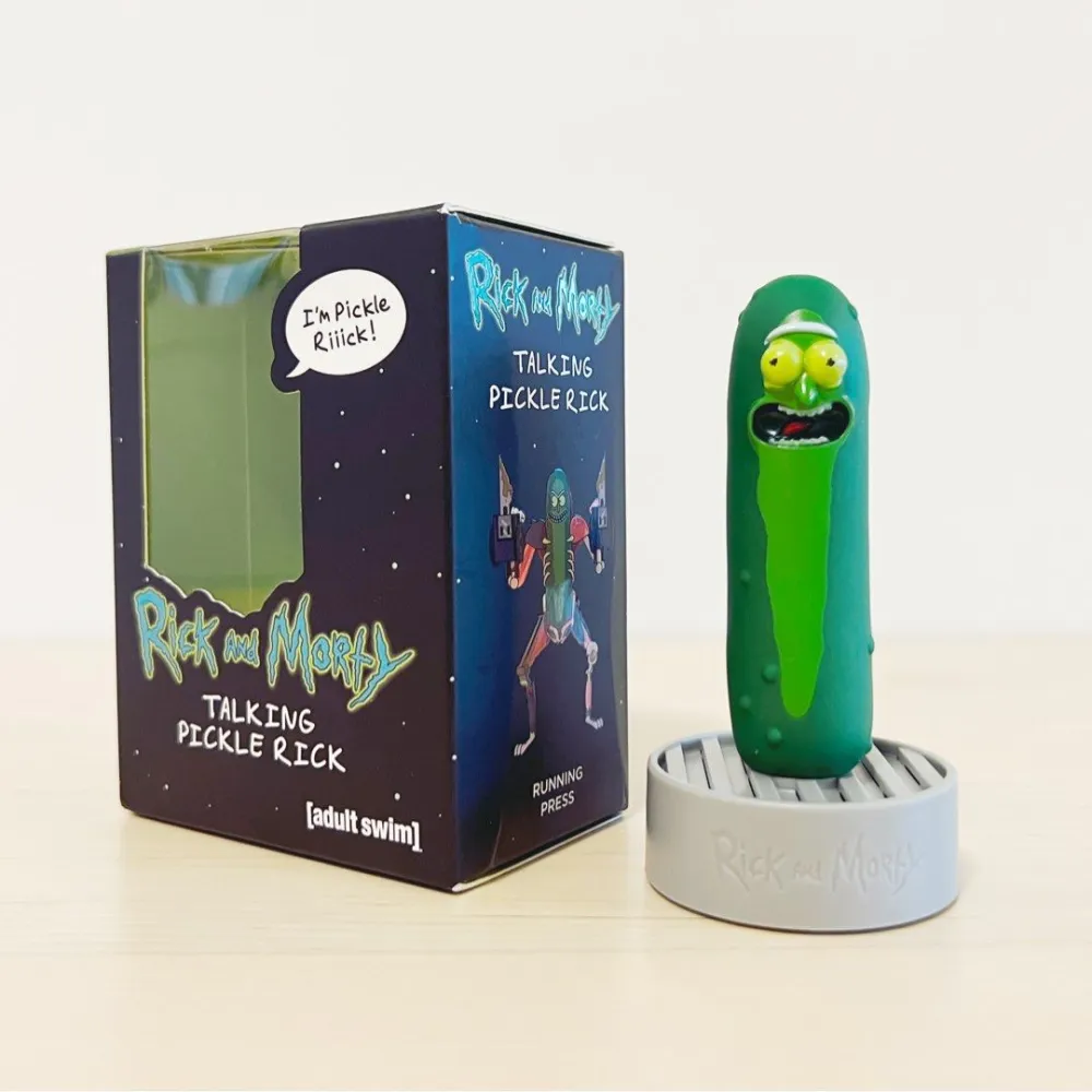 Rick and Morty Miniature - Talking Pickle Rick