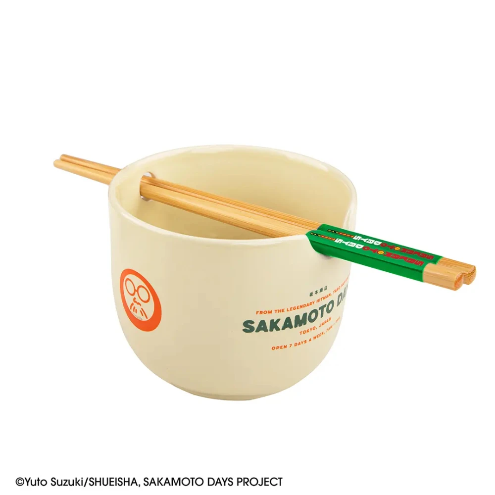 Sakamoto Days Schale (mit Stäbchen)