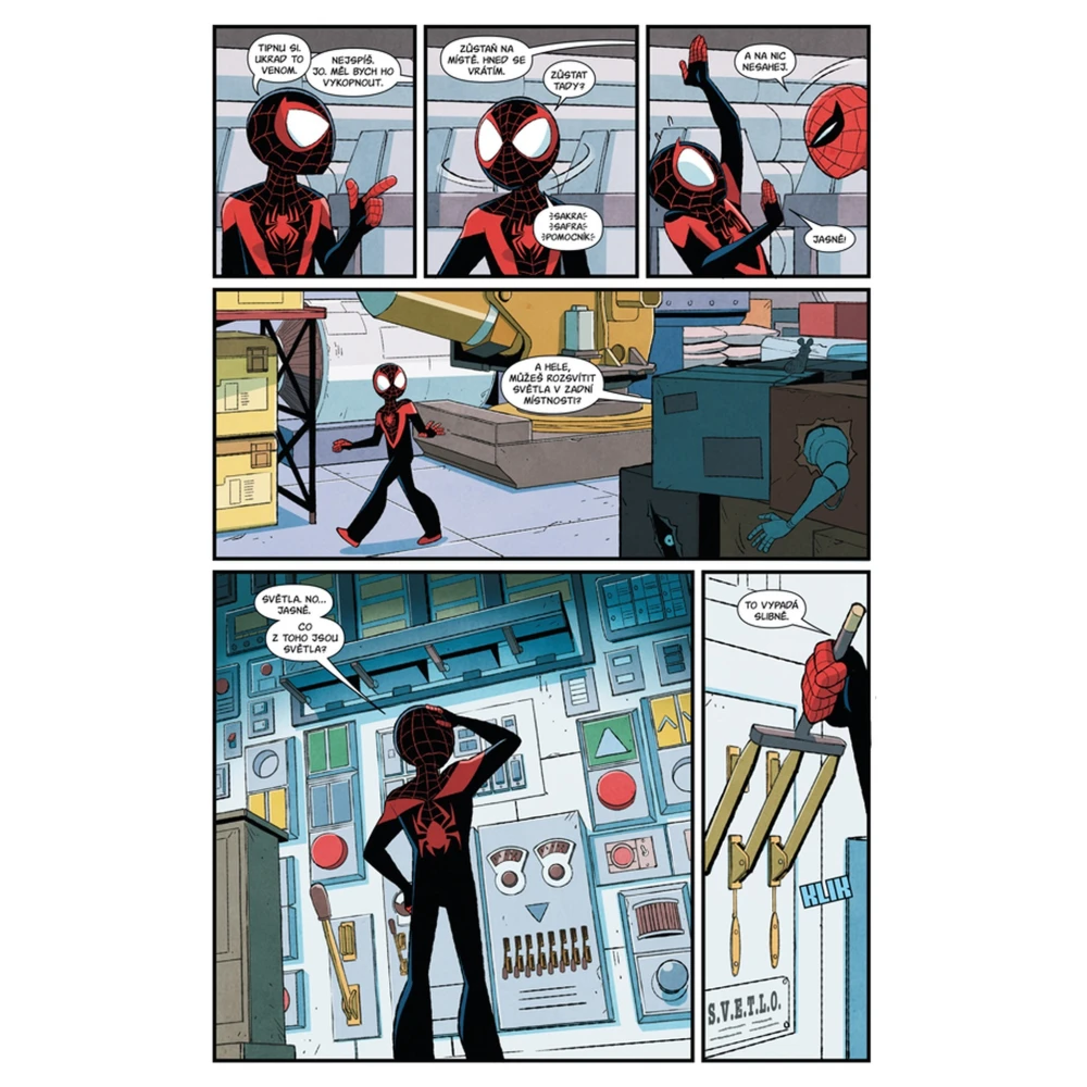 Peter Parker a Miles Morales Spider-Mani - Trable na druhou