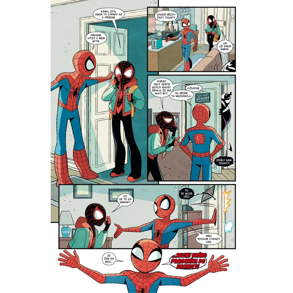 Peter Parker a Miles Morales Spider-Mani - Trable na druhou