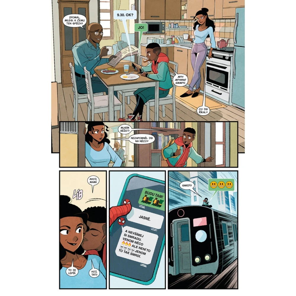Peter Parker a Miles Morales Spider-Mani - Trable na druhou