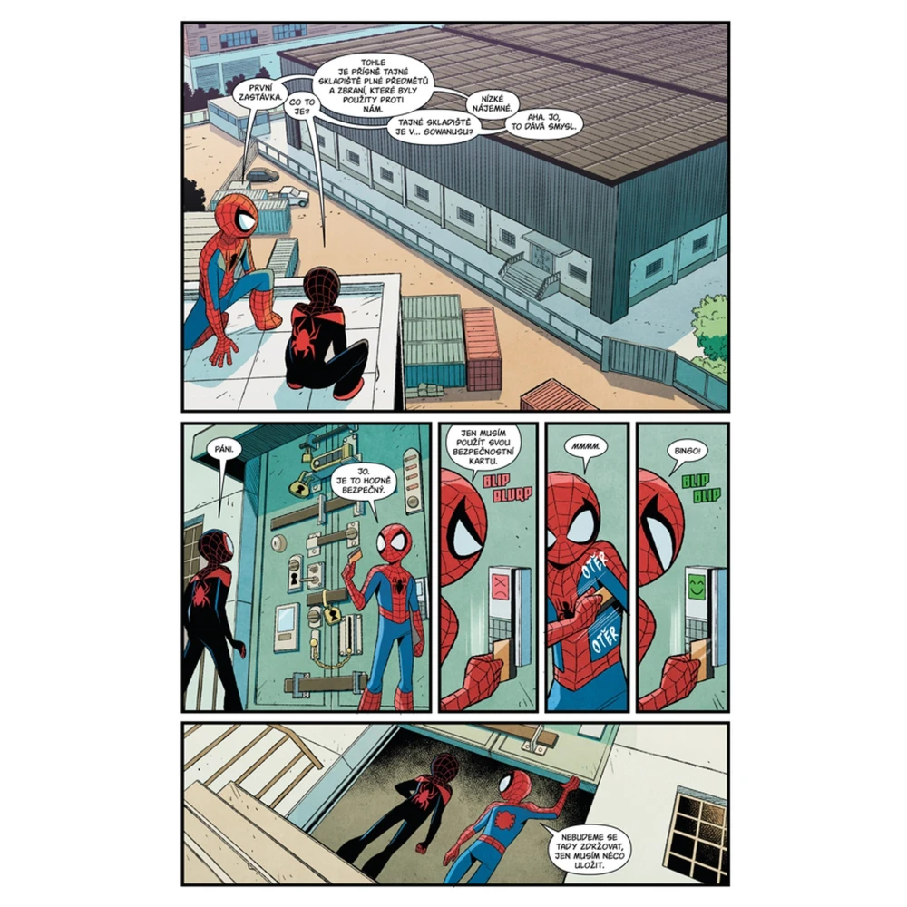 Peter Parker a Miles Morales Spider-Mani - Trable na druhou