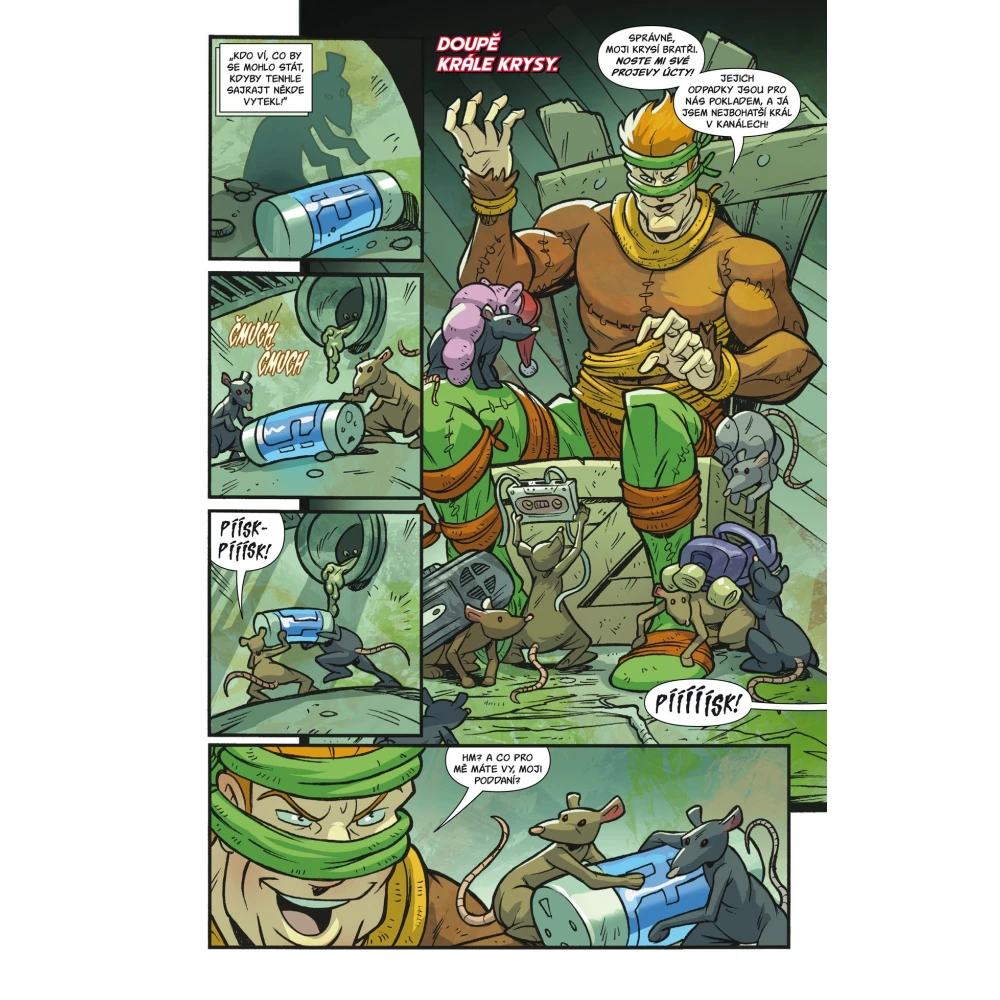 Můj první komiks: Želvy nindža - Všichni proti všem