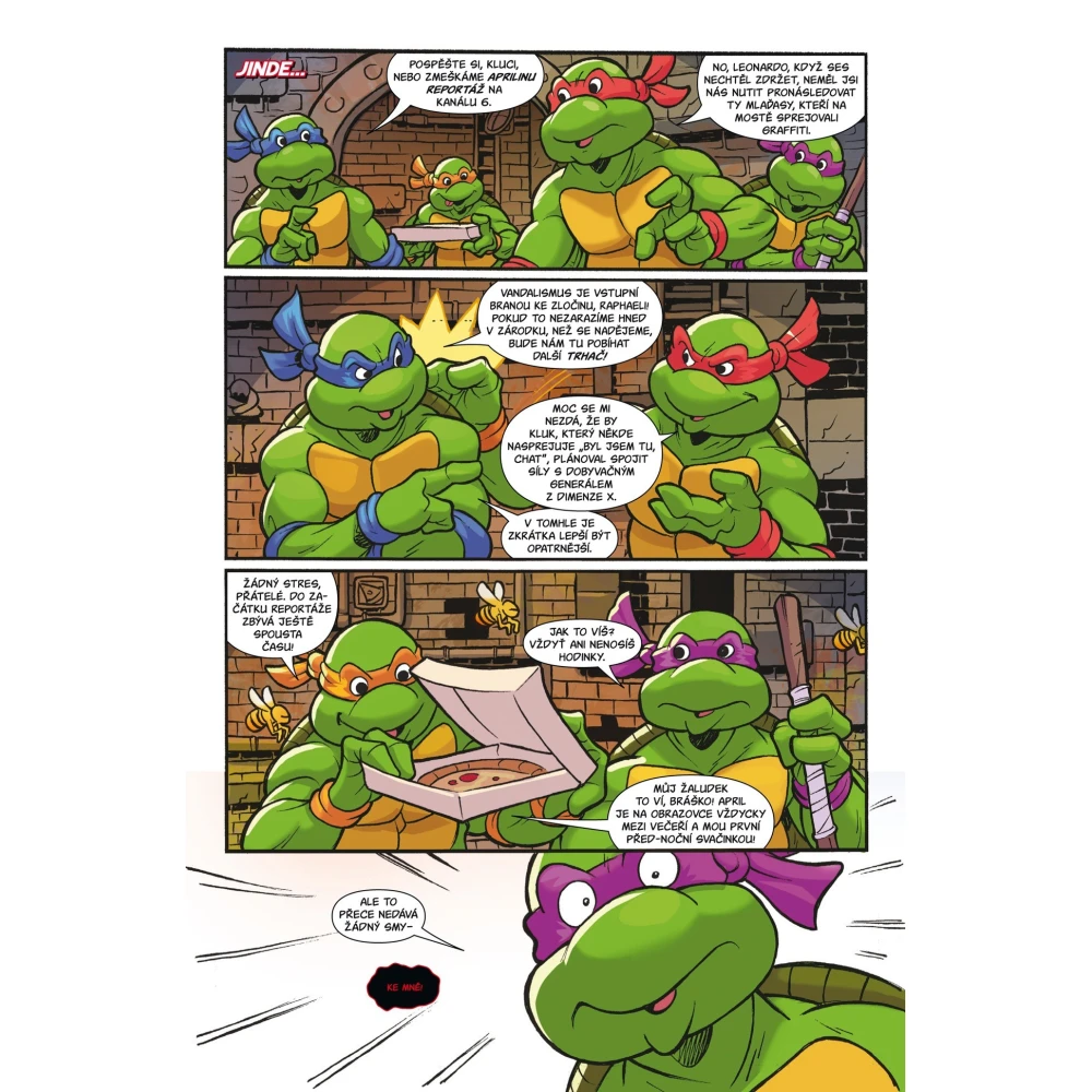 Můj první komiks: Želvy nindža - Všichni proti všem