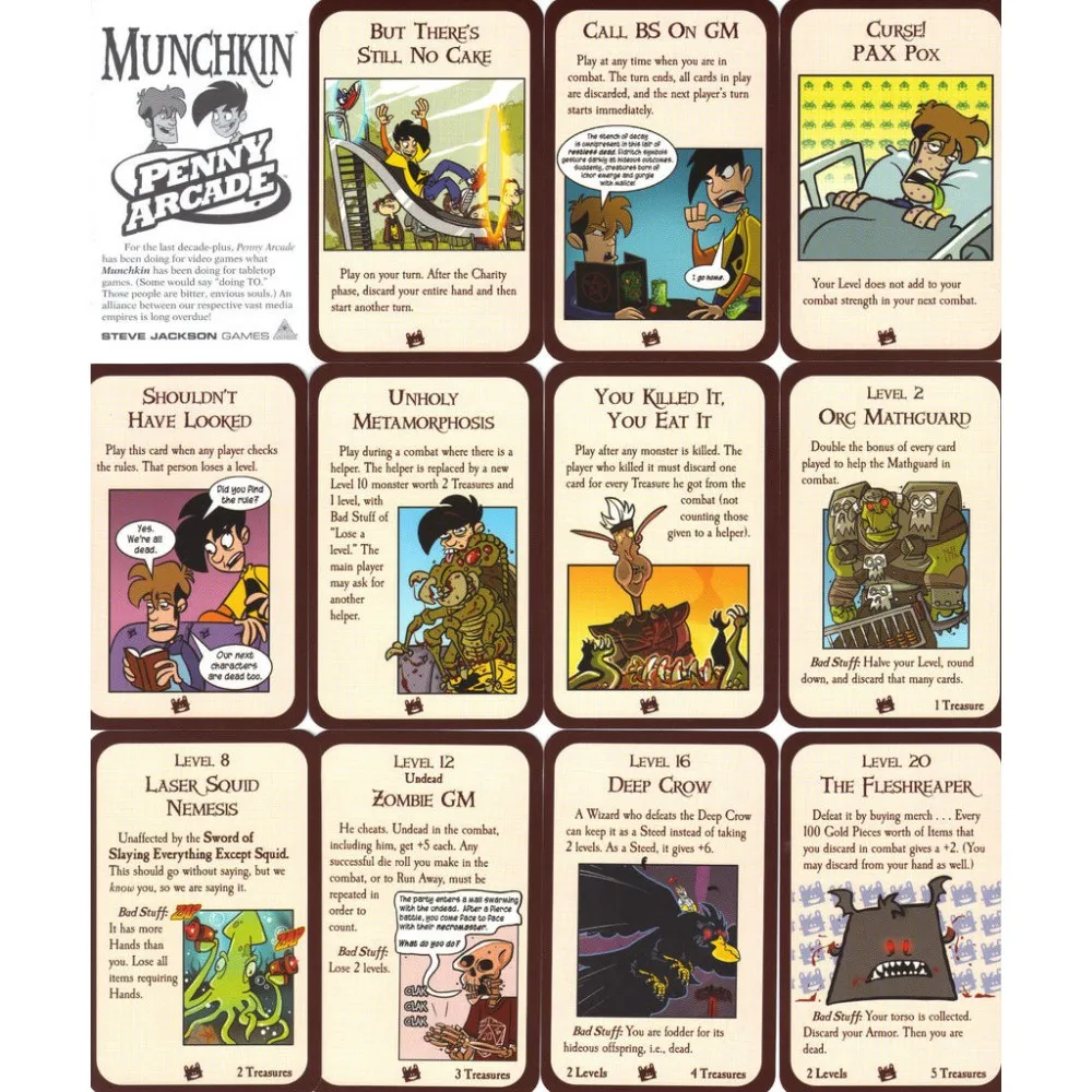 Munchkin Penny Arcade