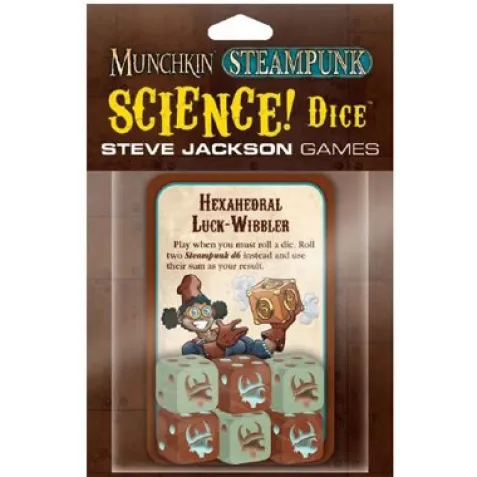 Munchkin Steampunk Science Dice