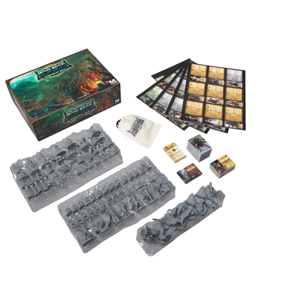 Mythic Battles: Pantheon (All Stretch Goals included) - poškozený obal