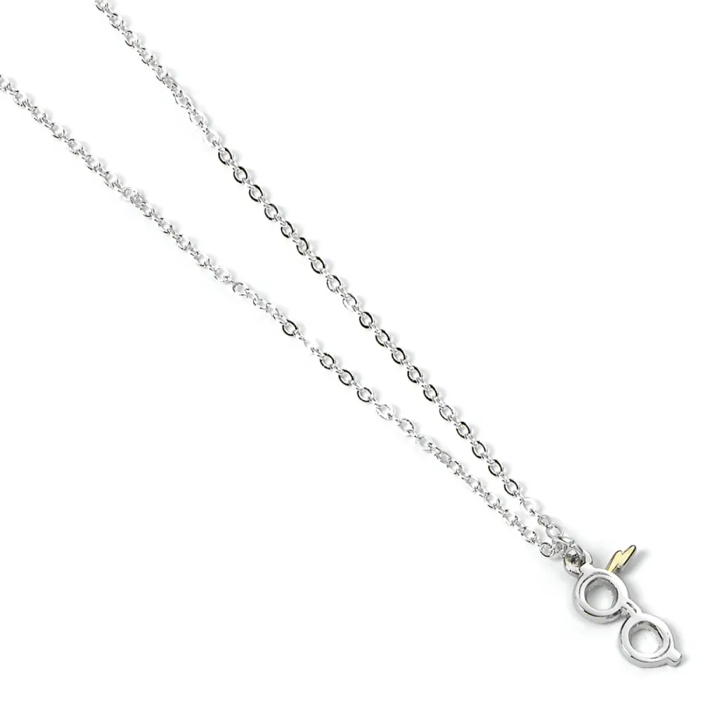 Harry Potter Necklace - Glasses and Lightning Bolt