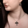 Poisonous Mushroom Necklace