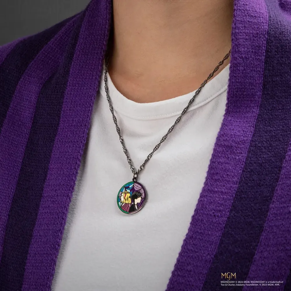 Wednesday and Enid Necklace