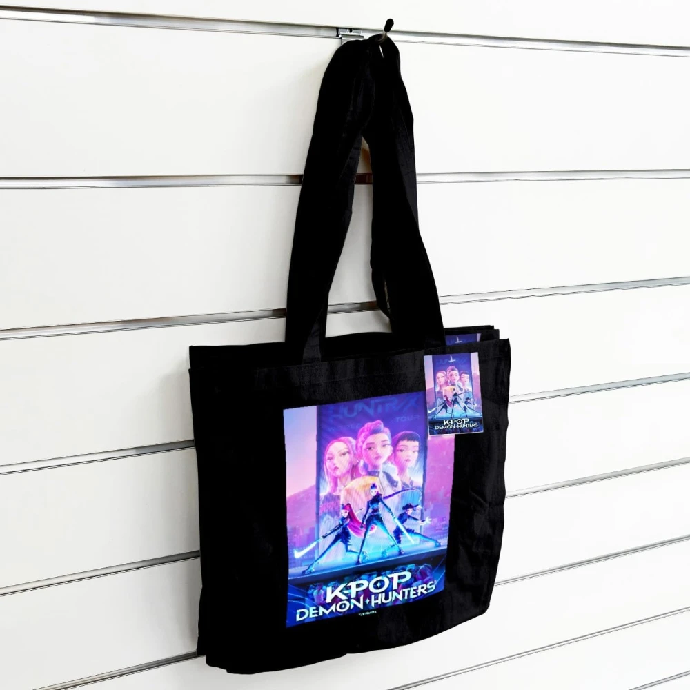 KPop Demon Hunters Tote Bag - Key Art