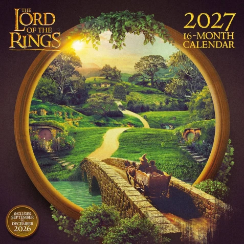 Nástěnný kalendář Pán prstenů 2027