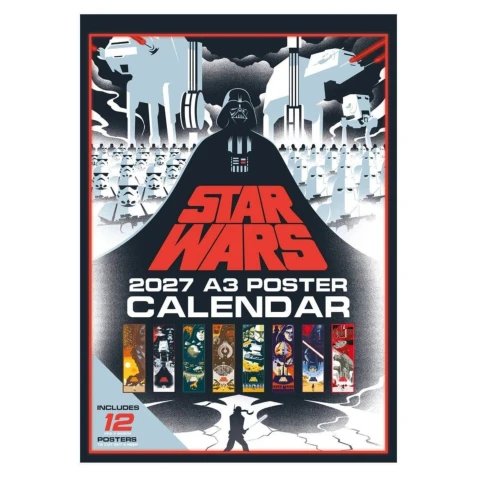 Nástěnný kalendář Star Wars 2027