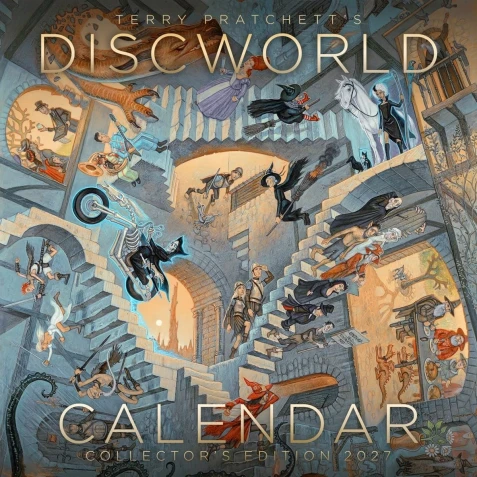 Nástěnný kalendář Terry Pratchett's Discworld 2027: Collector's Edition
