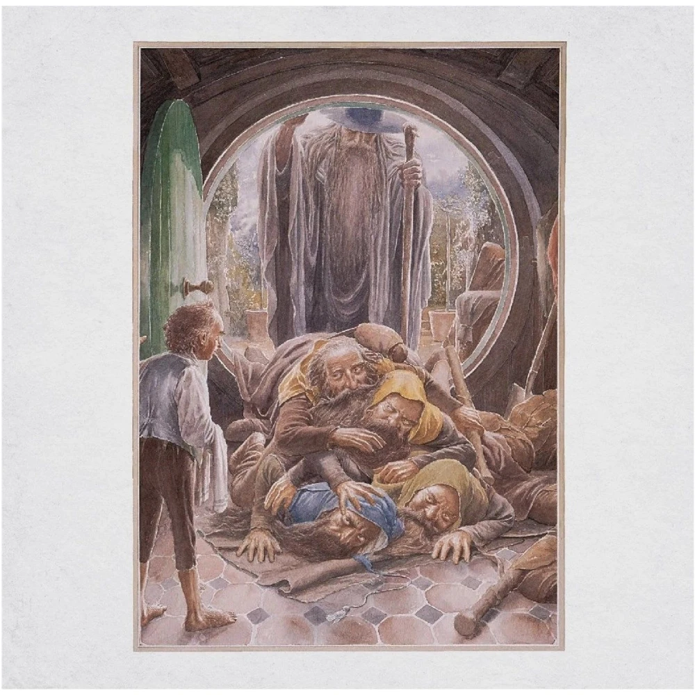 Nástenný kalendár Tolkien 2027: The Hobbit 90th Anniversary
