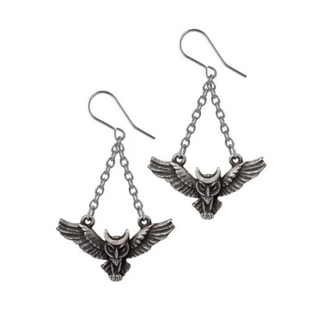 Náušnice Athénina sova