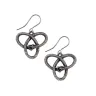 Snake Triquetra Earrings