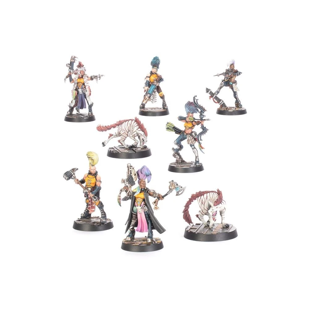 Necromunda: Escher Gang Matriarchs & Phyrr Cats