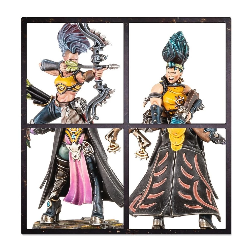 Necromunda: Escher Gang Matriarchs & Phyrr Cats