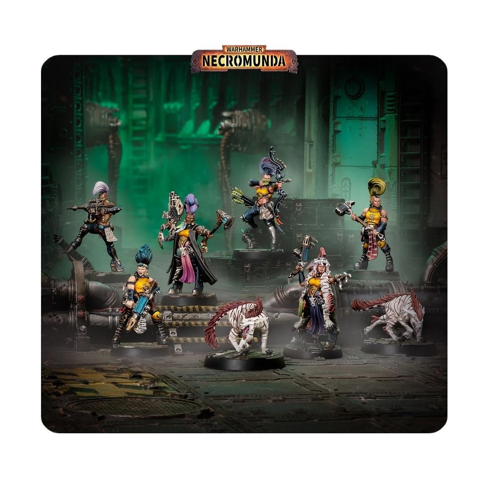 Necromunda: Escher Gang Matriarchs & Phyrr Cats